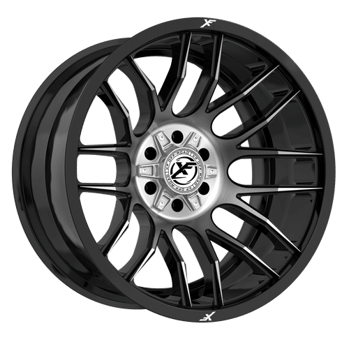 XF OFFROAD - XF-232 | 20x10 / -12 Offset / 8x165.1/8x180 Bolt Pattern | XF-232201081651180-12GBMTITDDT