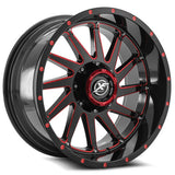 XF OFFROAD - XF-216 | 20x9 / 0 Offset / 5x150/5x139.7 Bolt Pattern | XF-2162090513971500GBMLR