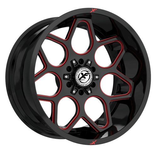 XF OFFROAD - XF-233 | 20x10 / -12 Offset / 8x165.1/8x170 Boulonnage | XF-233201081651170-12GBMLR