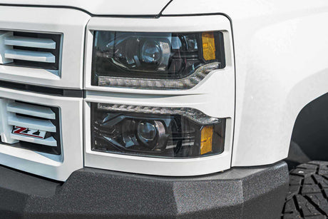 Chevrolet Silverado 1500 (14-15) : Phares LED Morimoto Xb