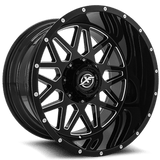 XF OFFROAD - XF-211 | 20x9 / 0 Offset / 8x170/8x165.1 Bolt Pattern | XF-2112090816511700GBML