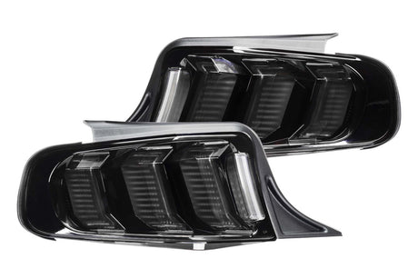 Feux arrière à LED pour Ford Mustang (10-12) Facelift XB (fumés)