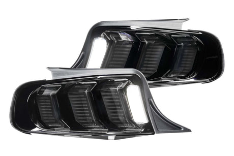Feux arrière à LED pour Ford Mustang (10-12) Facelift XB (fumés)