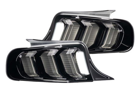Feux arrière à LED pour Ford Mustang (13-14) Facelift XB (fumés)