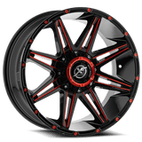 XF OFFROAD - XF-220 | 17x9 / 0 Offset / 6x135/6x139.7 Modèle de boulon | XF-22017961351397 0GBMLR