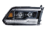 Dodge Ram 1500 (09-14) XB Led Headlights (Amber Drl)