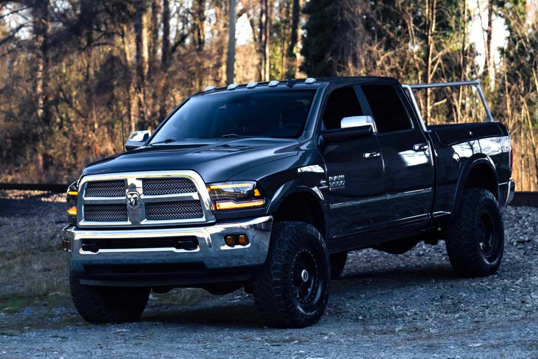 Dodge Ram 1500 (09-14) XB Led Headlights (Amber Drl)
