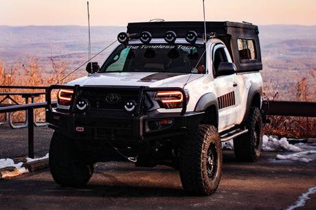 Toyota Tacoma (12-15) XB Hybrid Led Headlights (Amber Drl)