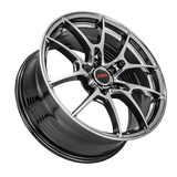 DIM - WC001 HYBER NOIR / GRIS ARGENT LIP | 18x8 / 40 Offset / 5x112 Bolt Pattern | 1799-3