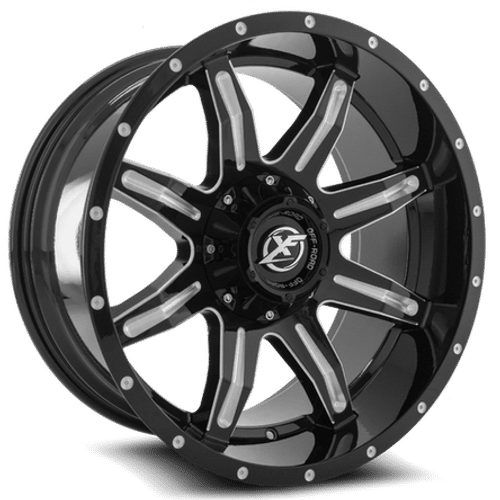 XF OFFROAD - XF-215 | 20x9 / 0 Offset / 8x165.1/8x170 Bolt Pattern | XF-2152090816511700GBML