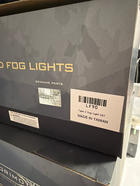 Morimoto type c fog lights. OPEN BOX SET. Brand new