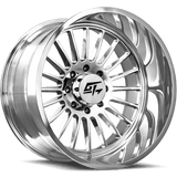 GT OFFROAD - Strike Polished | 22x10 / -18 Offset / 5x127 Bolt Pattern | GT92210512718P