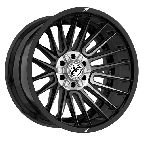 XF OFFROAD - XF-234 | 22x12 / -44 Offset / 5x127/5x139.7 Bolt Pattern | XF-234221251271397-44GBBRDDT