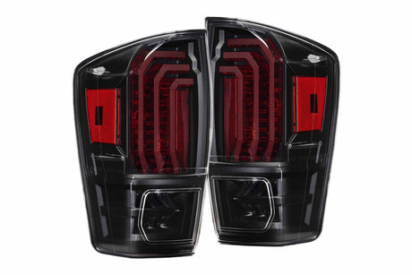 Feux arrière à LED XB pour Toyota Tacoma (16-23) (transparents)