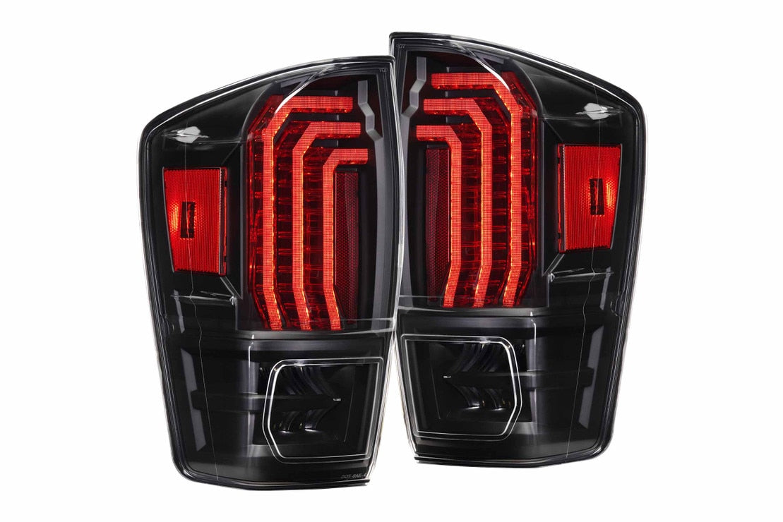 Feux arrière à LED XB pour Toyota Tacoma (16-23) (transparents)