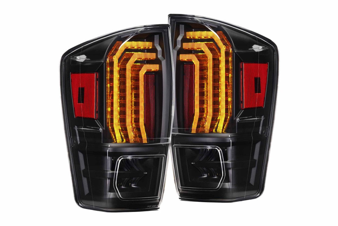 Feux arrière à LED XB pour Toyota Tacoma (16-23) (transparents)