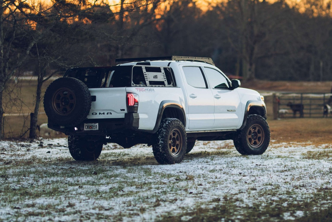 Feux arrière à LED XB pour Toyota Tacoma (16-23) (transparents)