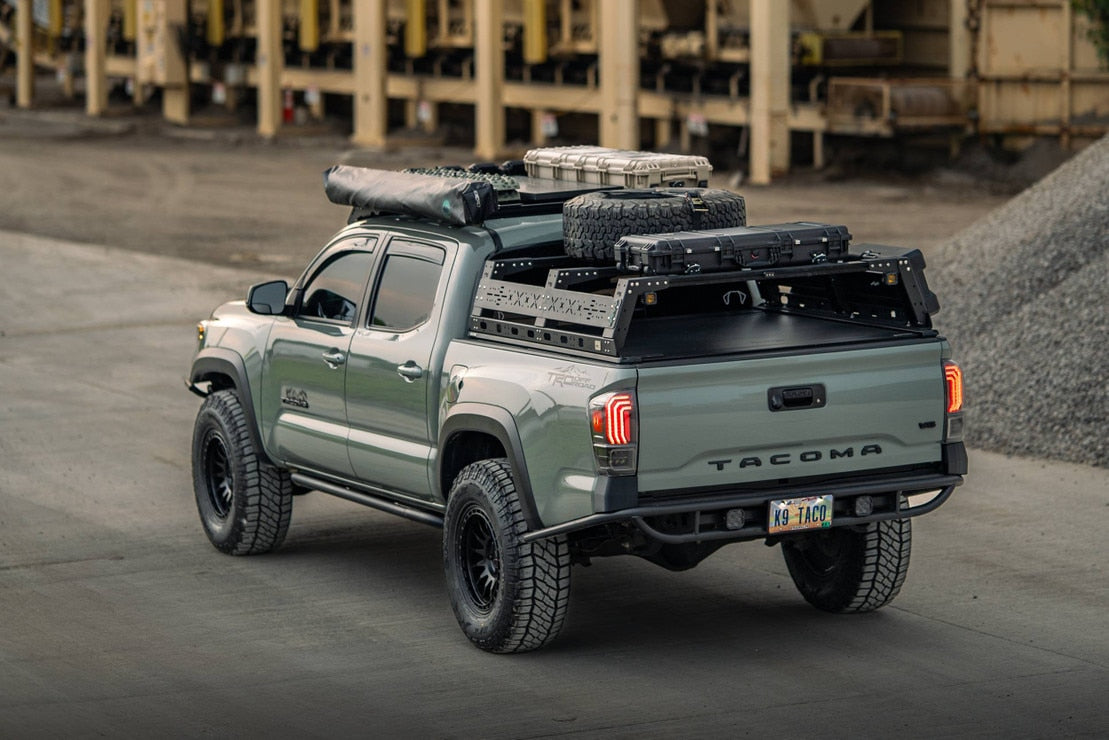 Feux arrière à LED XB pour Toyota Tacoma (16-23) (transparents)