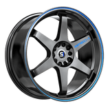 SPEC-1 RACING - SPT-33GBBL | 17x8 / 38 Offset / 5x105/5x114.3 Bolt Pattern | SPT-331782838GBBL