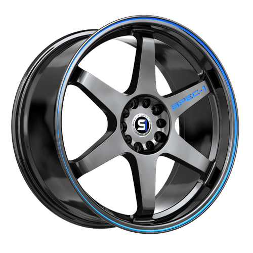 SPEC-1 RACING - SPT-33GBBL | 18x8.5 / 38 Offset / 5x100/5x114.3 Bolt Pattern | SPT-3318852338GBBL