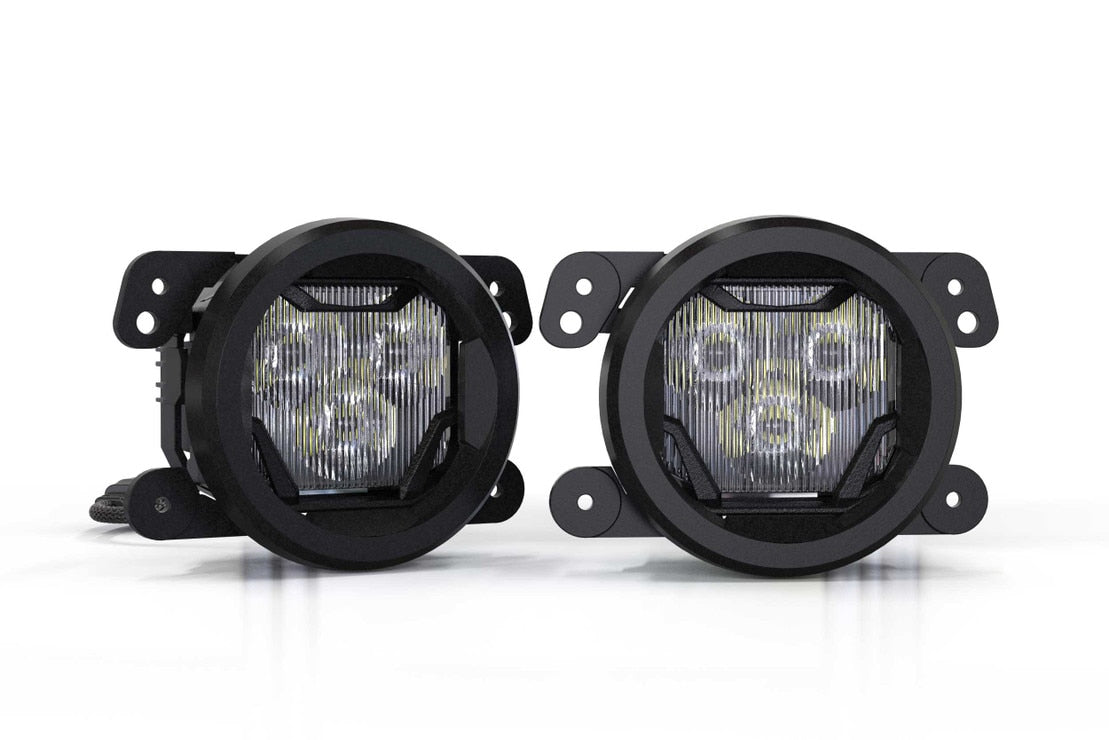 4Banger Led Fog Lights: Dodge 3In (Round)