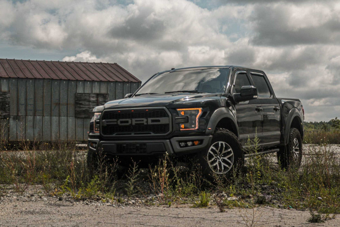Chevrolet Silverado (14-15) : phares antibrouillard à DEL Morimoto 4banger