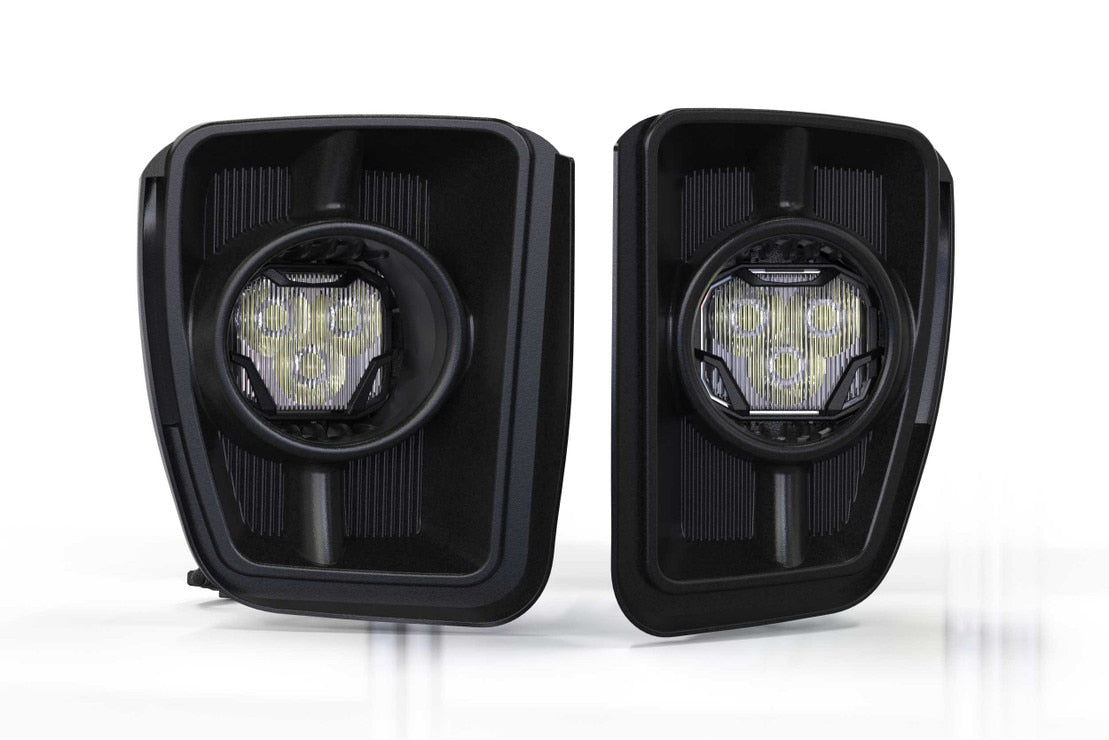 4Banger Led Fog Lights: Ram 1500 (13-18)