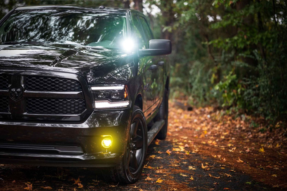4Banger Led Fog Lights: Ram 1500 (13-18)