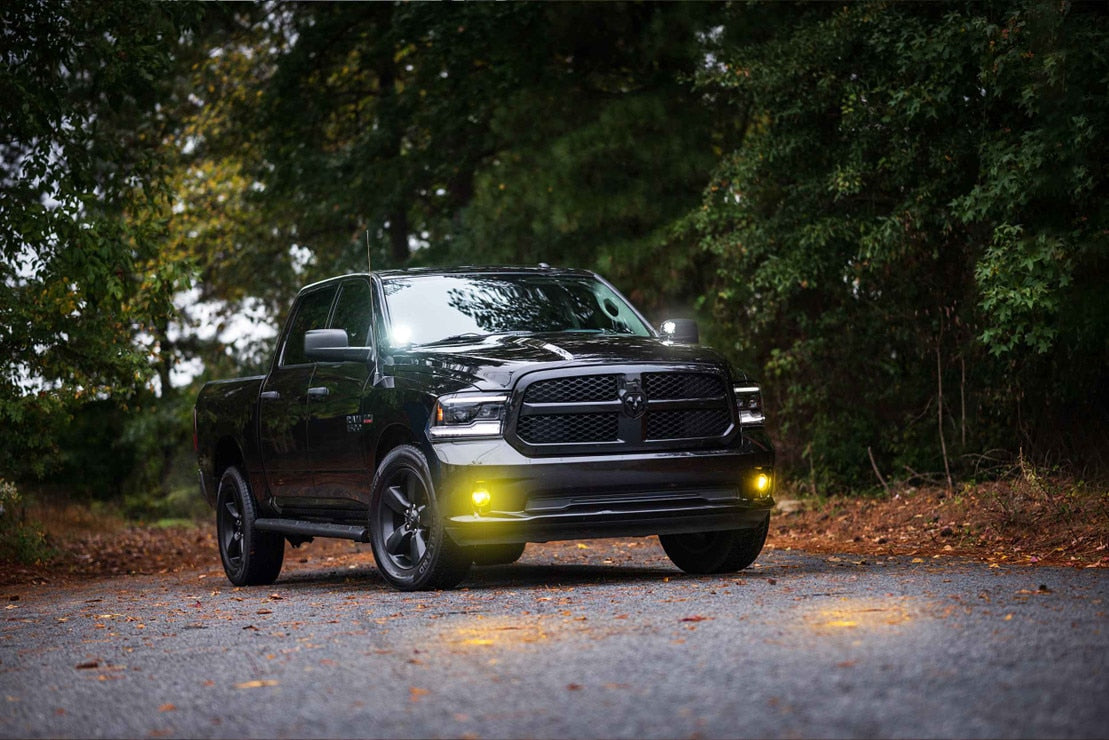 4Banger Led Fog Lights: Ram 1500 (13-18)