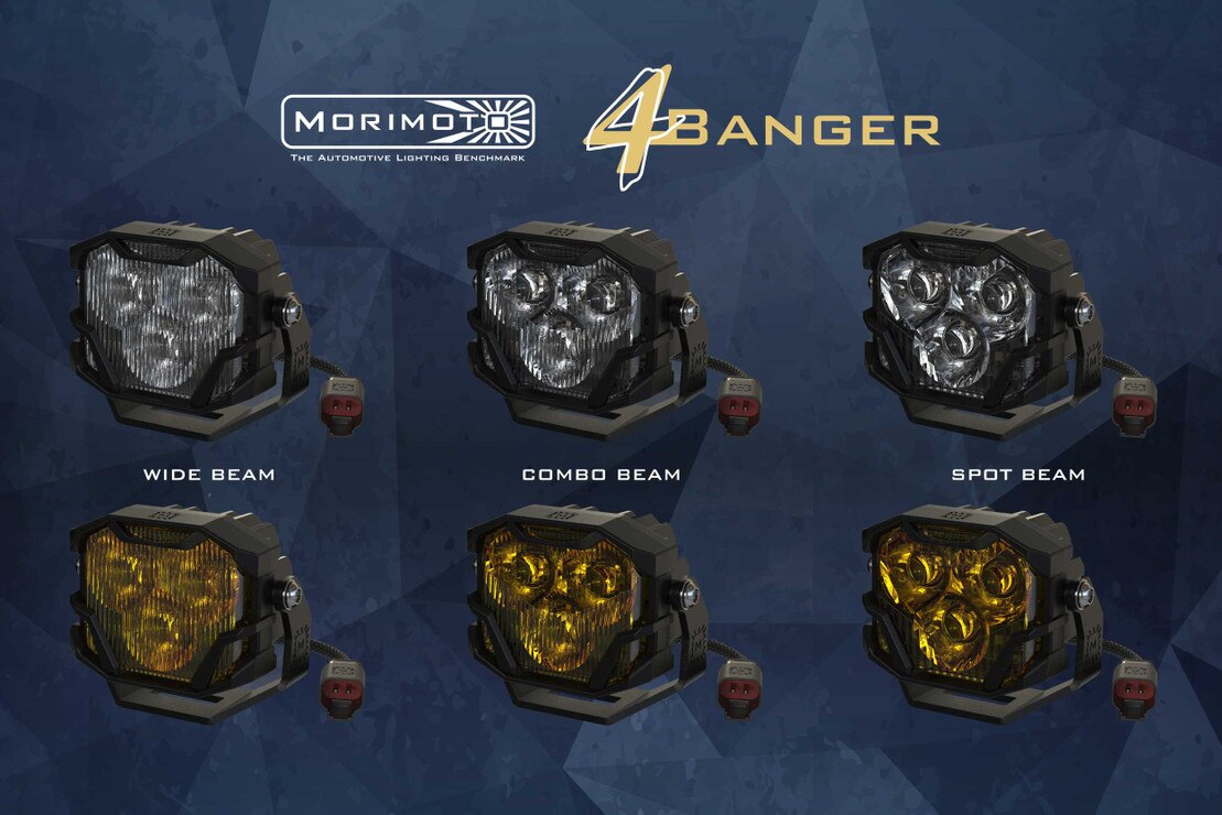 4Banger Led Fog Lights: Honda (Round)