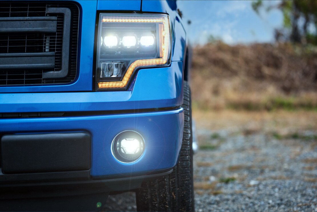 4Banger Led Fog Lights: Ford 4In (Round)