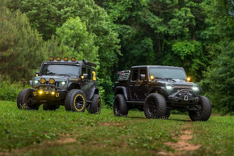 Système d'éclairage de fossé à LED 4Banger : Wrangler JL (2018+)