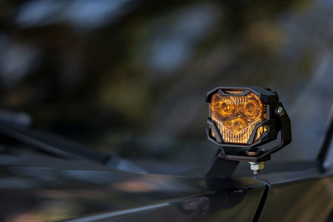 4Banger Led Ditch Light System: Chevrolet Silverado 1500 (14-18)