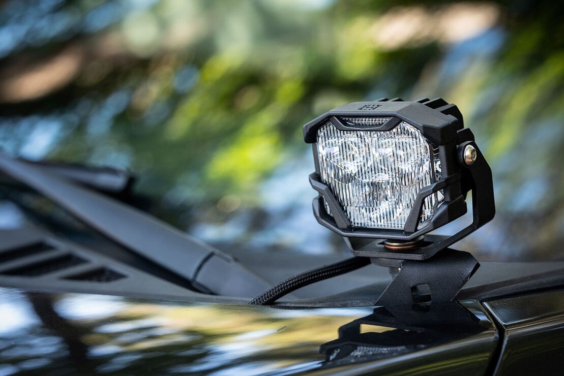 4Banger Led Ditch Light System: Chevrolet Silverado 1500 (14-18)