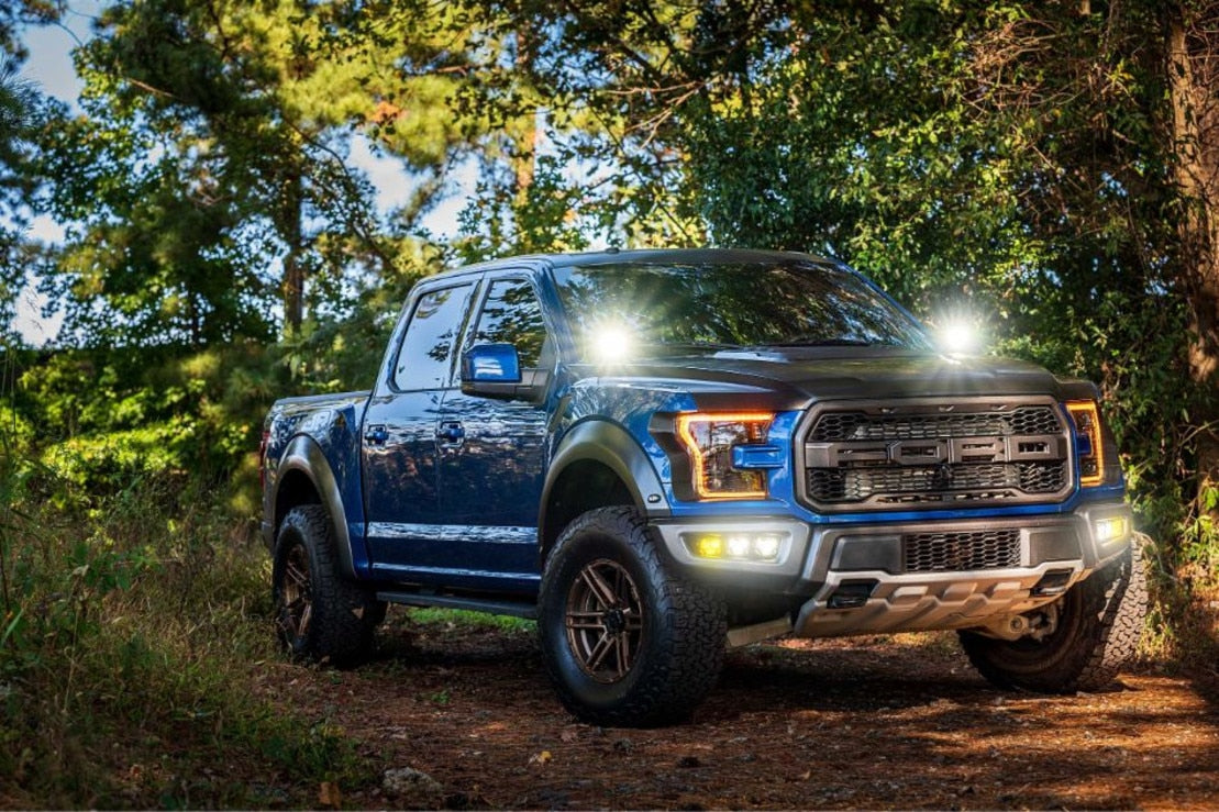 4Banger Led Ditch Light System: Ford F150 (15-20)