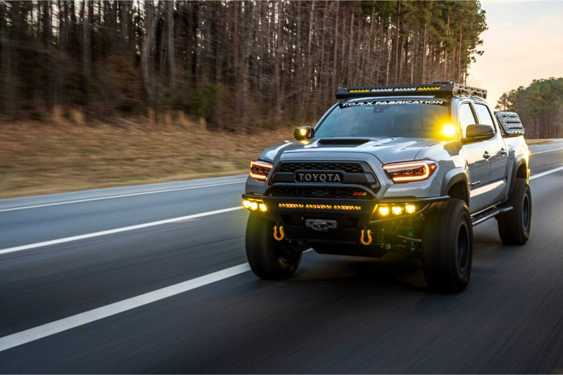 4Banger Led Ditch Light System: Toyota Tacoma (16-23)