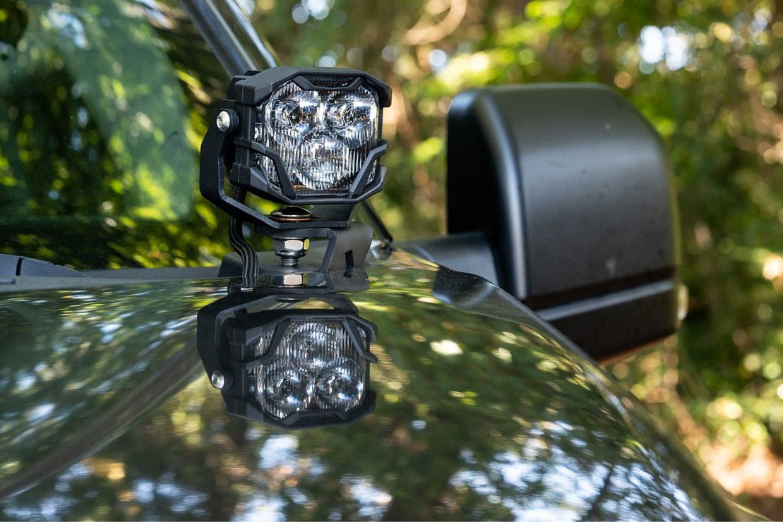 4Banger Led Ditch Light System: Chevrolet Silverado 1500 (07-13)