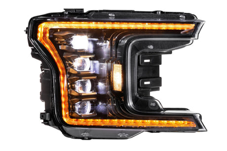 Ford F-150 (18-20) XB Led Headlights (Amber Drl)