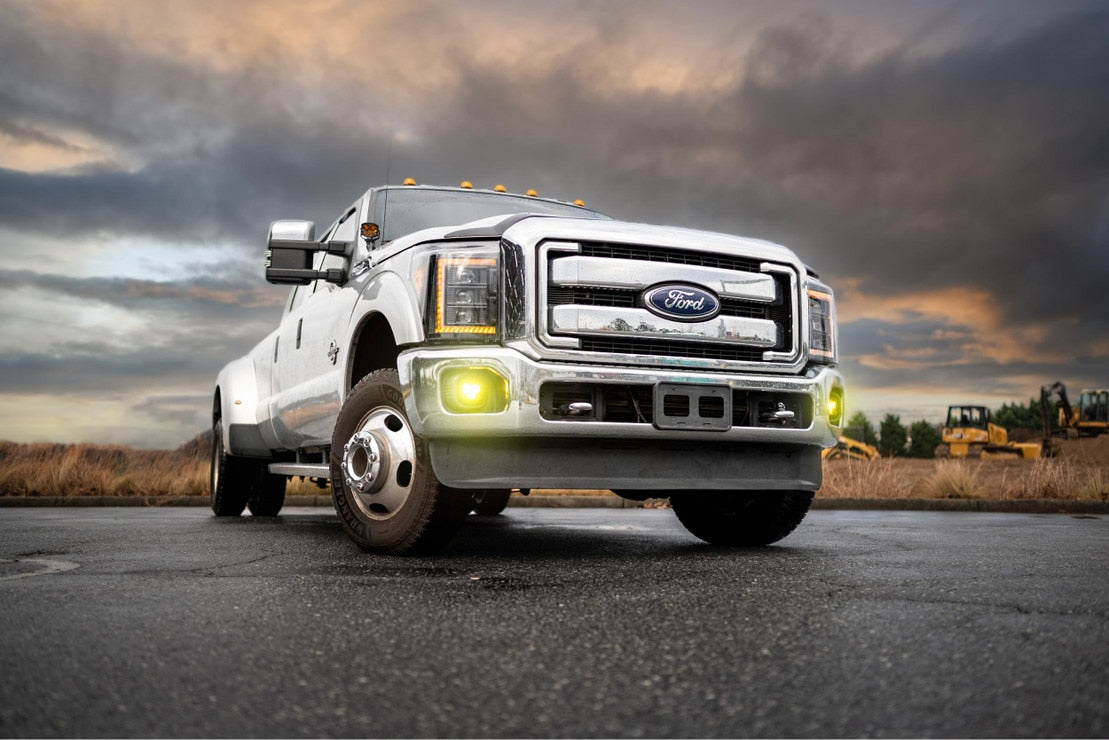 Ford Super Duty (11-16) XB Led Headlights (Amber Drl)
