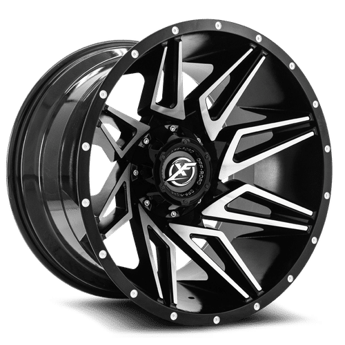 XF OFFROAD - XF-218 | 20x9 / 0 Offset / 8x165.1/8x170 Bolt Pattern | XF-2182090816511700GBM