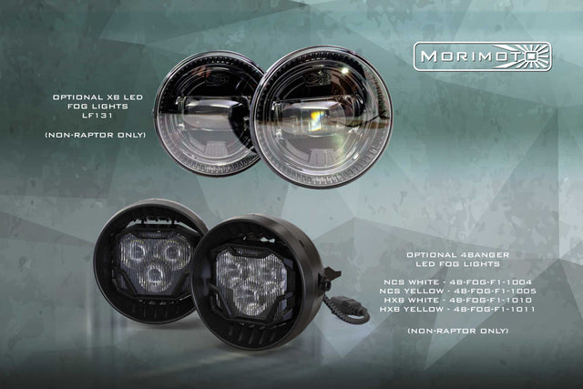 Ford F150 (09-14): Morimoto Xb Led Headlights (Amber DRL)