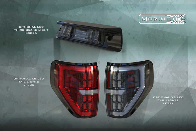 Ford F150 (09-14): Morimoto Xb Led Headlights (Amber DRL)