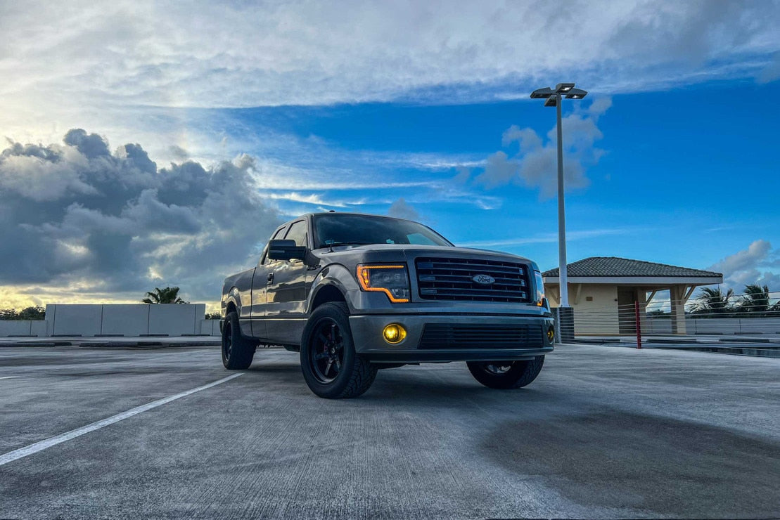Ford F-150 (09-14) XB Led Headlights (Amber Drl)