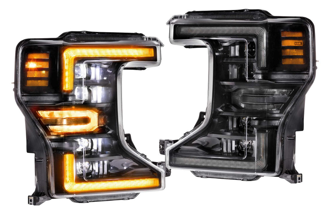 Ford Super Duty (20-22) XB Led Headlights (Amber Drl)