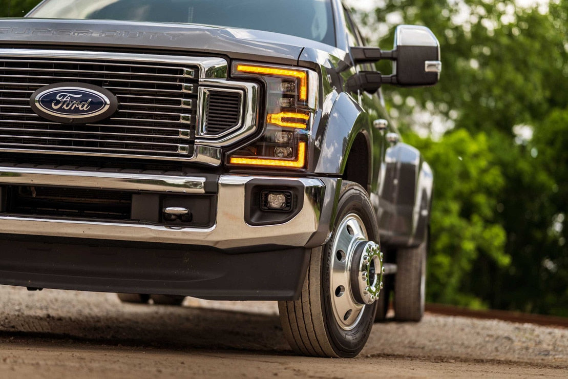 Ford Super Duty (20-22) XB Led Headlights (Amber Drl)