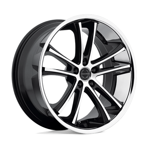 Asanti Black - ABL-1 PEGASI | 22X9 / 35 Offset / 5X112 Bolt Pattern | ABL1-22905635MS