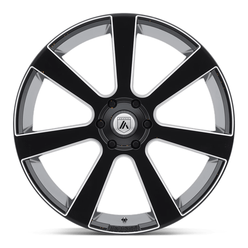 Asanti Noir - ABL-15 APOLLO | 22X9 / 35 Décalage / 6X139.7 Modèle de boulon | ABL15-22906235BM