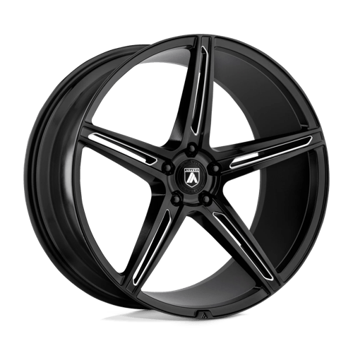 Asanti Black - ABL-22 ALPHA 5 | 22X10.5 / 25 Offset / 5X115 Bolt Pattern | ABL22-22051525BK