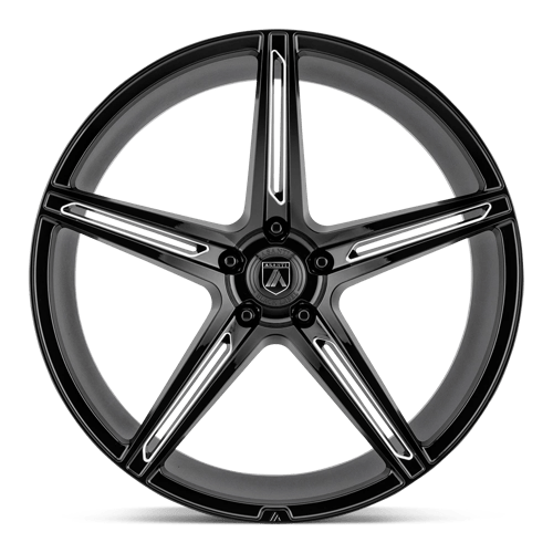 Asanti Black - ABL-22 ALPHA 5 | 22X10.5 / 25 Offset / 5X115 Bolt Pattern | ABL22-22051525BK