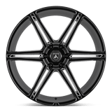 Asanti Black - ABL-25 ALPHA 6 | 20X9 / 30 Offset / 6X135 Bolt Pattern | ABL25-20906330BK